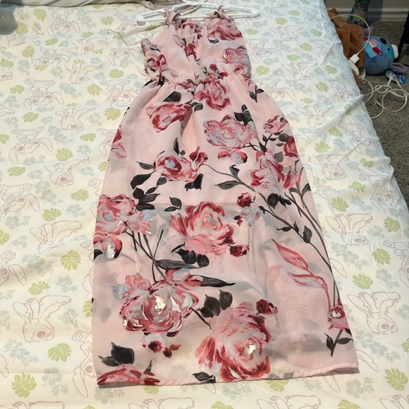 Other - Floral Pink Kids Dress